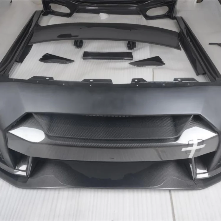 Professional Manufacturer China Supply Custom Fiberglass Or Semi-carbon Fiber Car Body Part