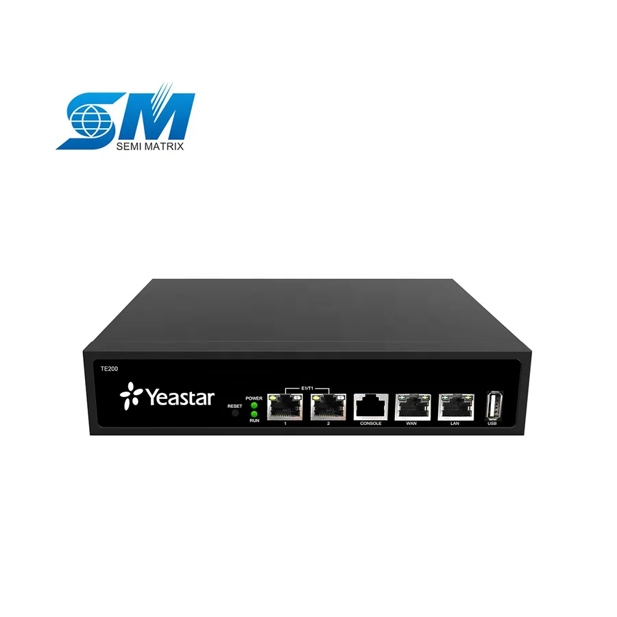  Новый оригинальный шлюз Yeastar TE серии E1/T1/PRI VoIP