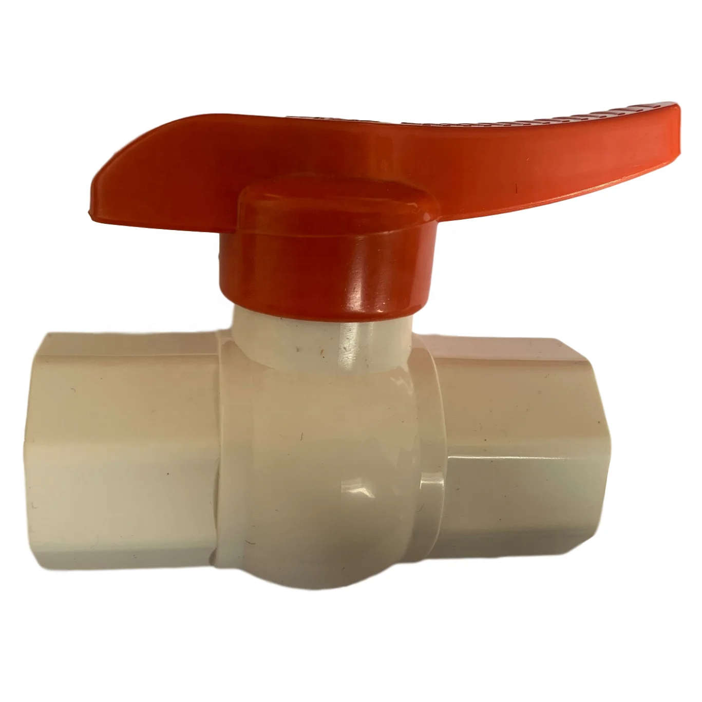 Пластиковые Южная Америка дизайн шаровой кран из ПВХ в размере DN15 DN 20 мм (BD-05)