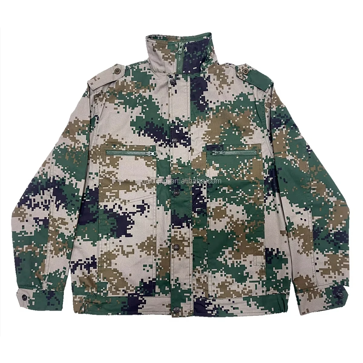 Fashion Trends Pattern Customized Camouflage Uniformes Pants Jacket Two Piece Set Training Tactical Suit