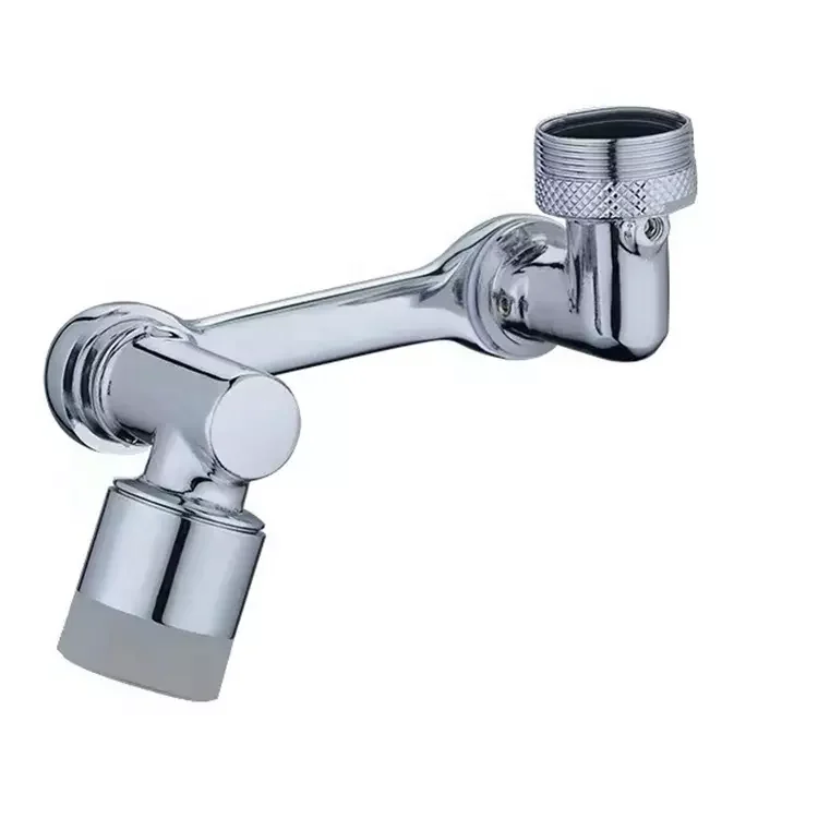 Universal 1080 Rotation Swivel Robotic Arm Sprayer Water Tap Extender Kitchen Anti-splash Faucet Extender