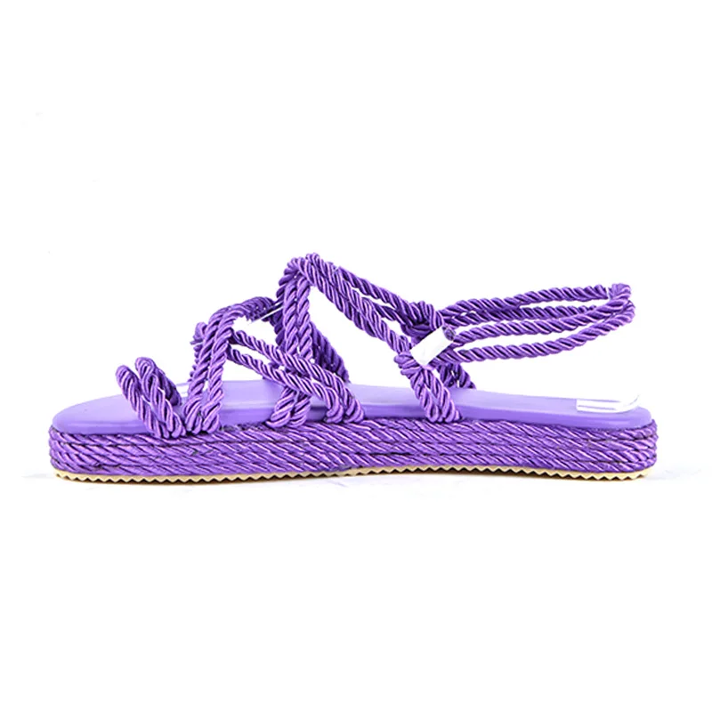 Женская легкая повседневная обувь на плоской подошве ручной работы; Женские сандалии; Сандалии на плоской подошве; AL8019