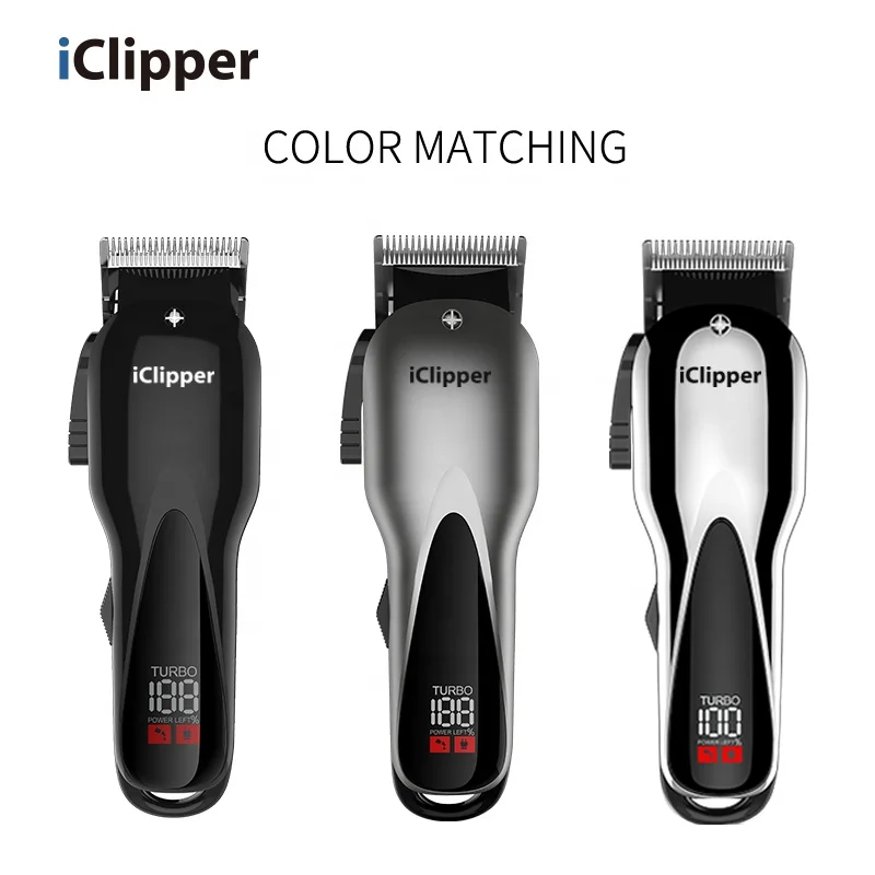 IClipper-Y6 профессиональный беспроводной электрический набор для стрижки волос перезаряжаемый триммер мужчин детей