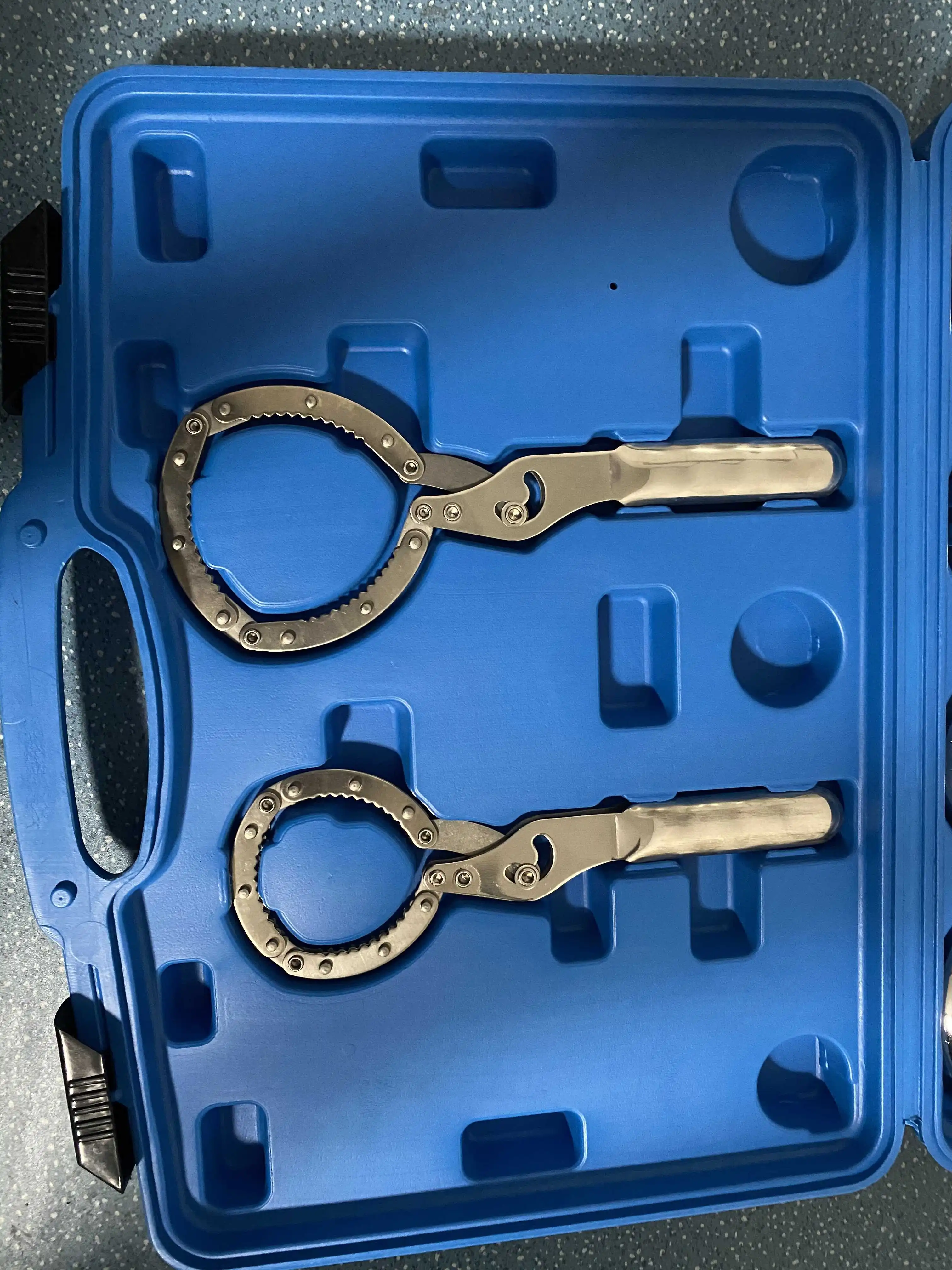 16 Pcs Metal  Adjustable Oil Filter Handcuff Wrench with Oil Filter Removal Tool Sets For Auto Repair