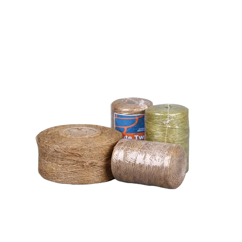 China Factory Natural Twisted Jute Yarn/Jute Twine/Jute Packaging Cord