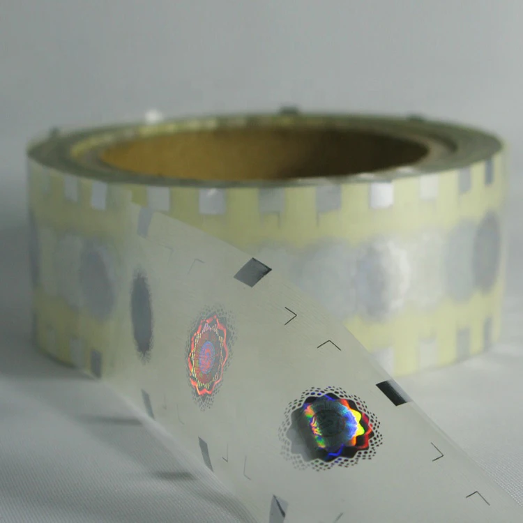  Roll Form Custom PET Holographic Hot Stamping Foil for Paper