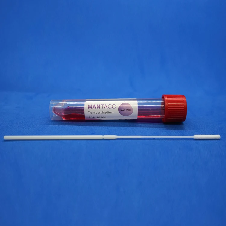 Китайские поставки в гуандуне, набор для тестирования тампонов, набор для тестирования носовых тампонов, медицинский одноразовый набор для тестирования носовых тампонов