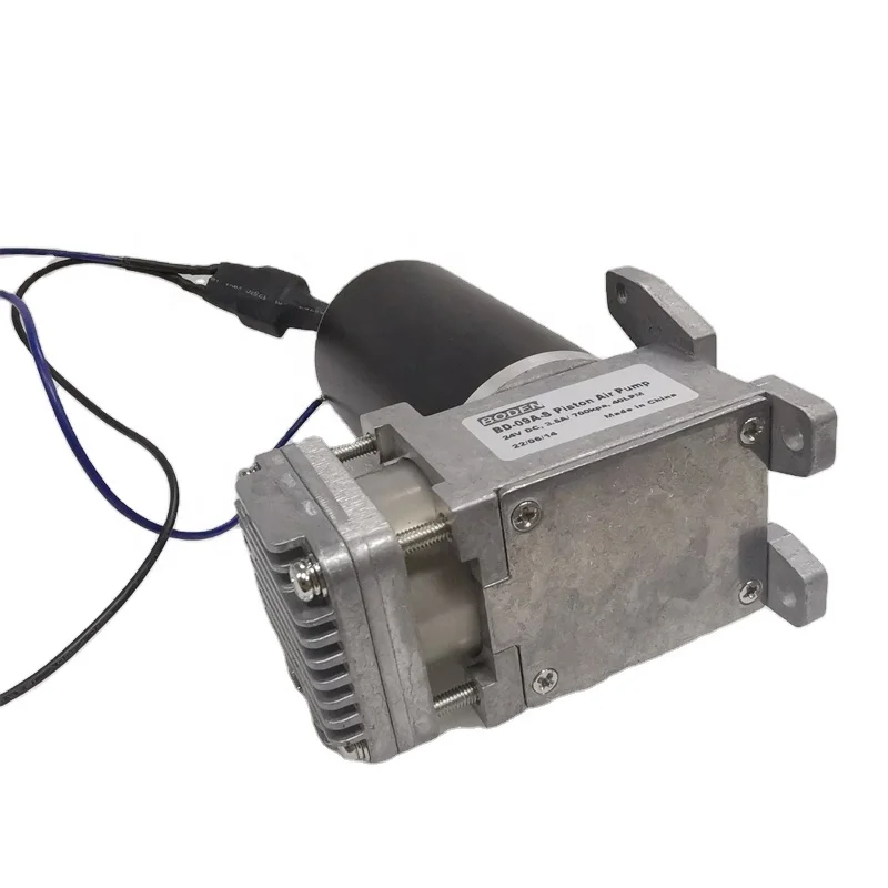 Max 50LPM 700kpa 24V brush motor Piston type Micro Air Compressor Pump for Portable Oxygen Concentrator
