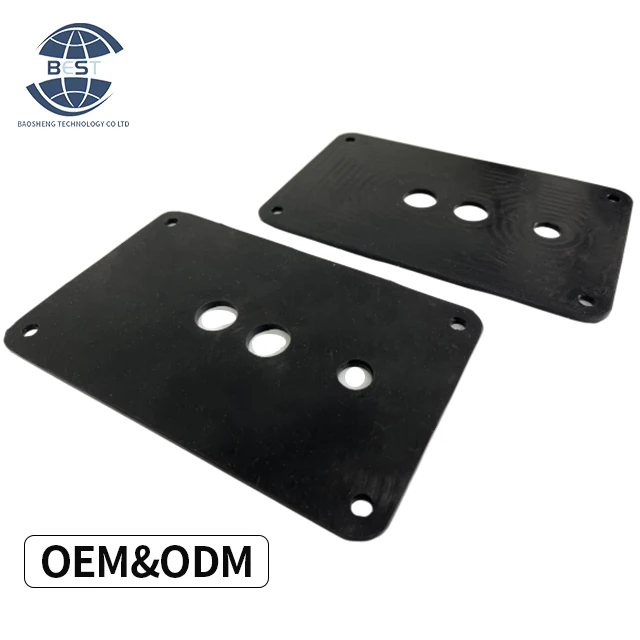 Factory low price hot sale 3mm can be customized thickness of non-slip insulation Square rubber vibration dampening mat
