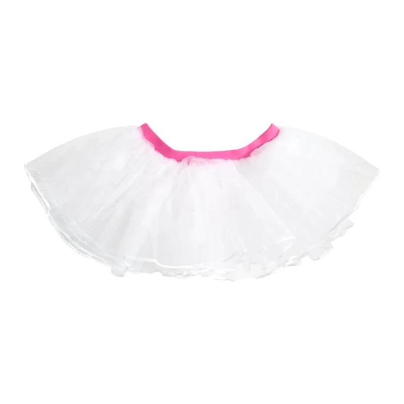 Kids Ballet Dance Skirt Summer Professional Dancing Four-Layer Yarn Skirt Petticoat Princess Cake Skirt Girls Tutu