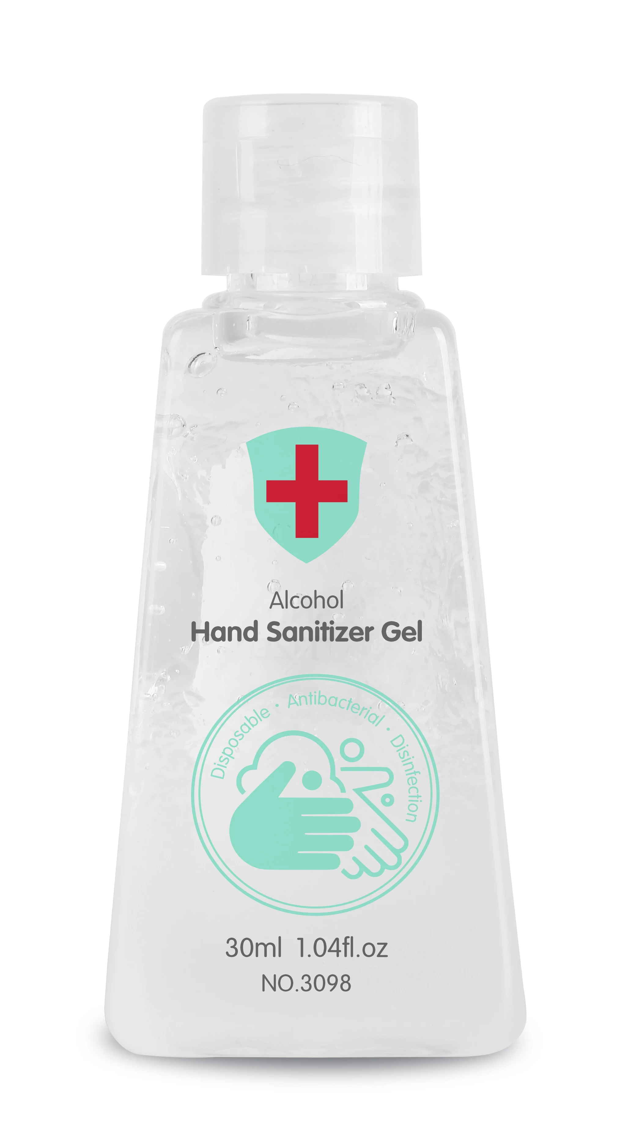 50ml 100ml 236ml  lcohol gel hand sanitizer free water,