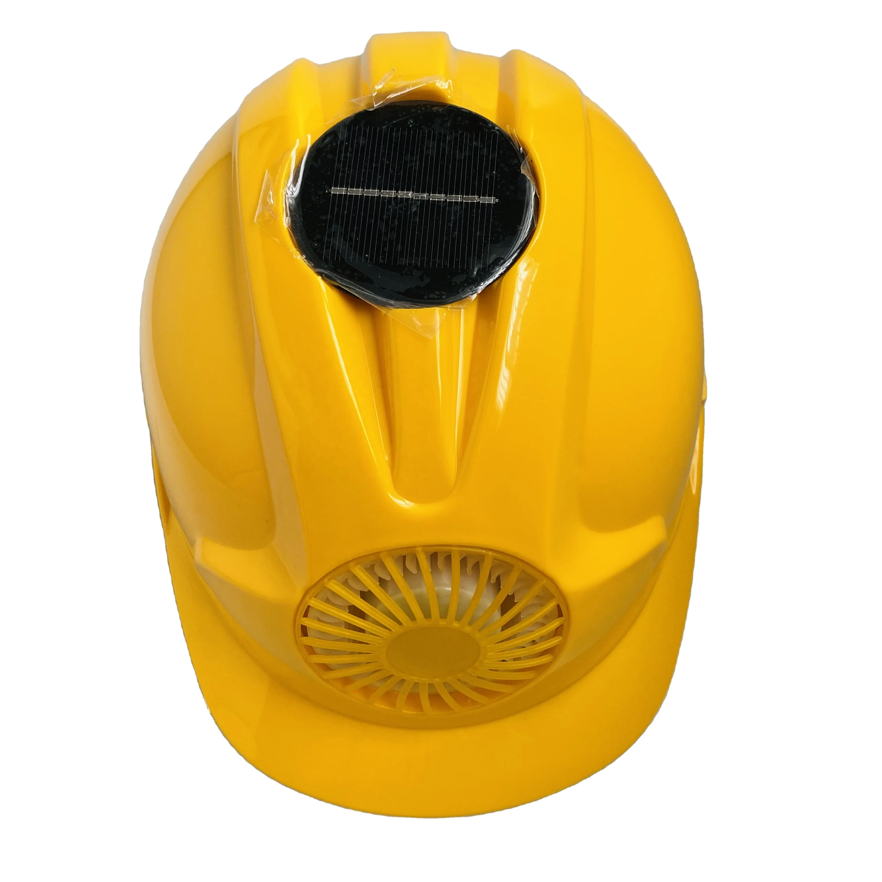 Шлем безопасности из АБС-пластика с вентилятором, USB-зарядкой и солнечной батареей