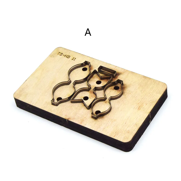 Bow Tie Knife Die Set Necklace Ornament Handmade DIY Gift Customizable Leather Forming Plate Shape Cutting Dies