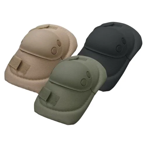 army green tactical elbow and knee pad for outdoor