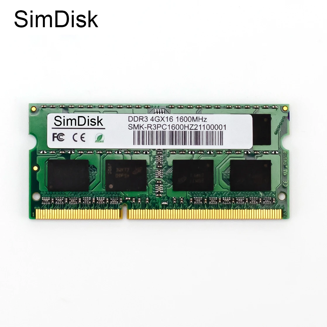 SimDisk оперативная память DDR3 1500 Гц 4 ГБ 8