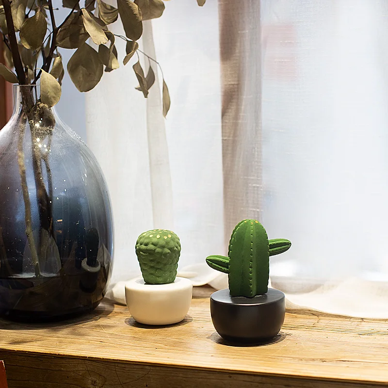 Cactus Ceramics Aroma  Aromatherapy Diffuser Decorative Commercial Air Freshener