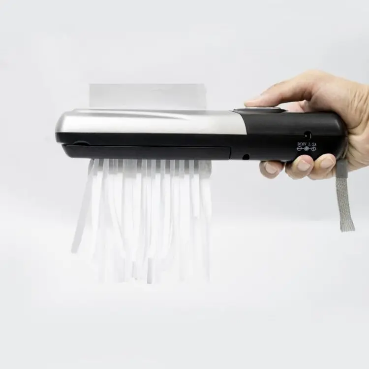 Portable handheld mini USB paper shredder for office and home use