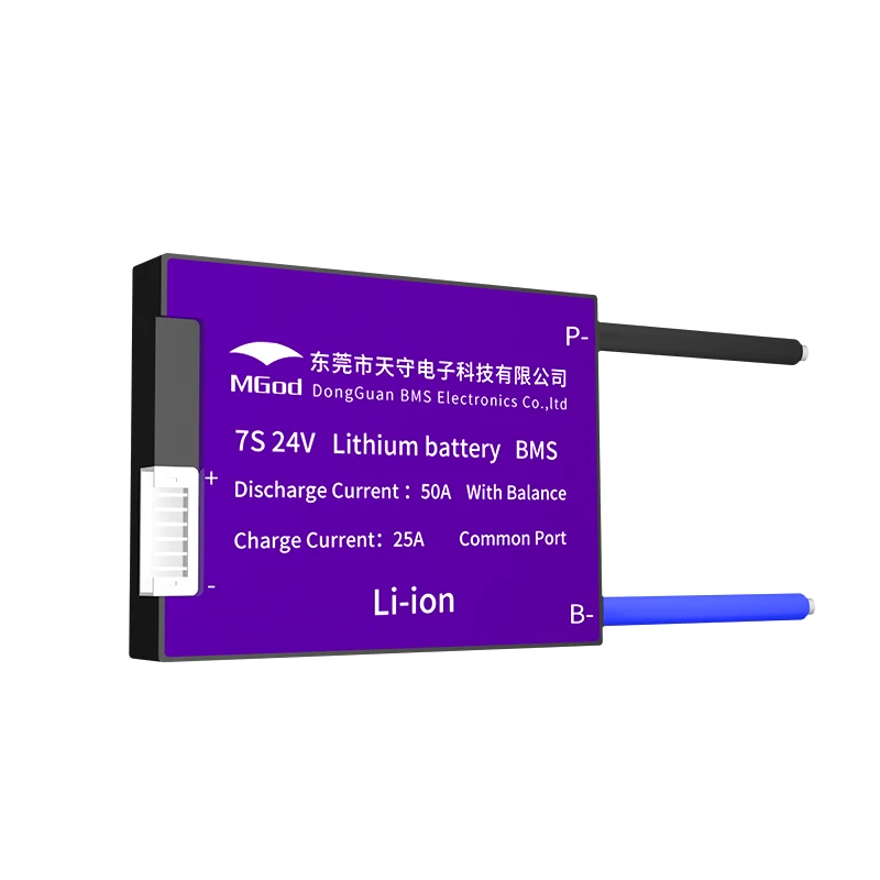 
7s bms for top quality protective Integrated circuit 18650 battery 24V 50A 7S bms lithium ion battery pack 