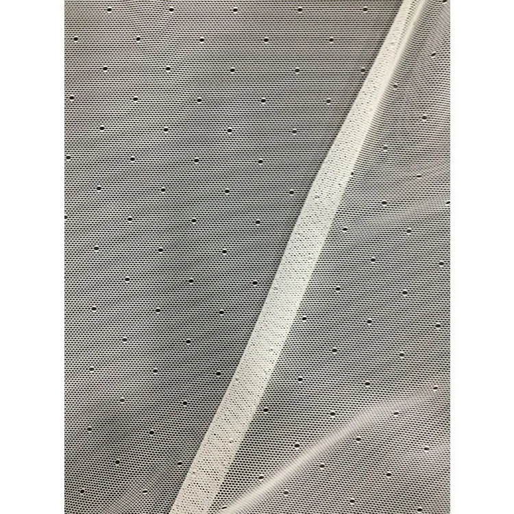 150cm nylon and spandex stretch dots soft mesh net lace fabric 5 yards