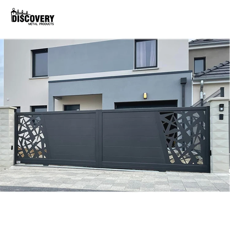 hot sales main gate colors modern house gate designs slide gate for house garden