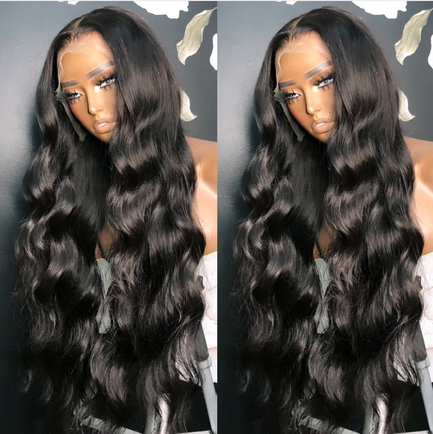 Lace Front Wigs With Baby Hair,Lace Frontal Body Wve Wig Human Hair,Wholesale Body Wave 360 Lace Wig For Black Women