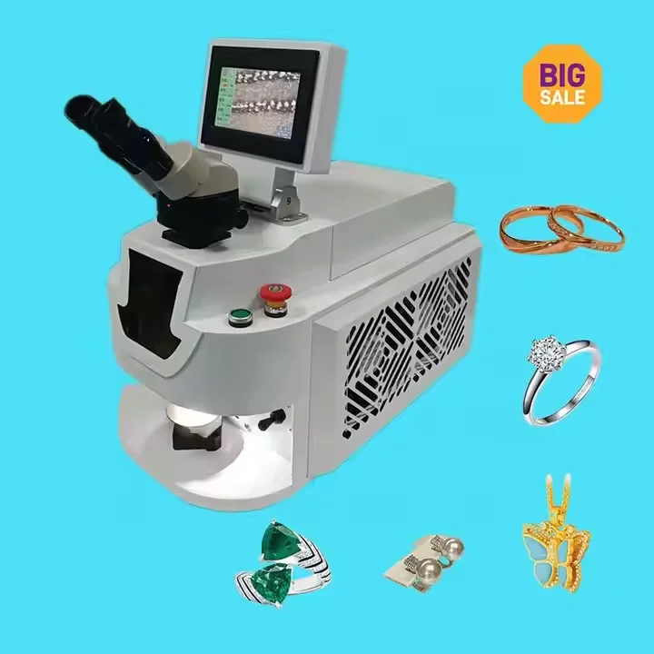 Factory Direct Selling Gold Silver Soldering Machine Welding Machines For Necklace Rings Laser Spot Welders