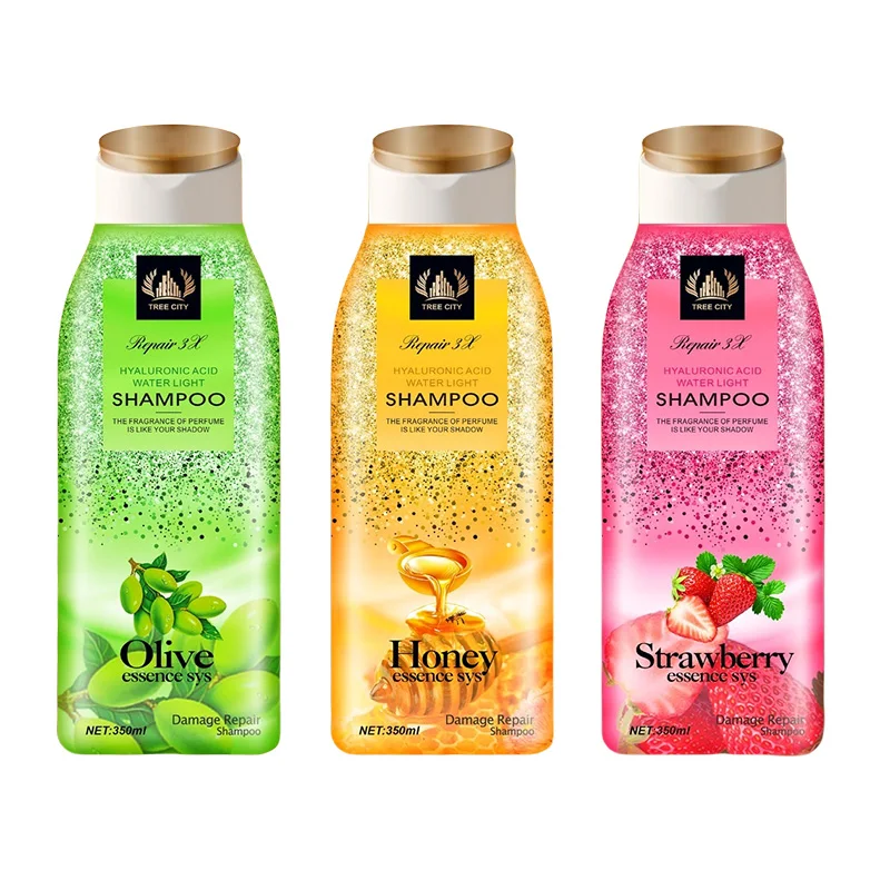Luxury Moisturizing Nourishing Strawberry Olive Oil Honey Natural Organic Hair Shampoo