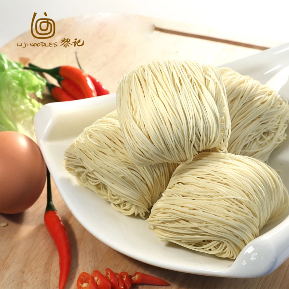 Liji Manufacturer Low Salt Healthy Noodle Lo Mein Noodle Healthy Egg Noodles