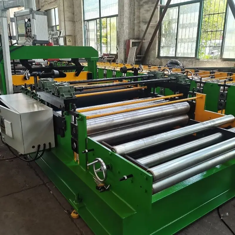 Economic 1250mm Width Galvanized Steel PPGI GI Cut to Length Line Steel Coil Cut Production