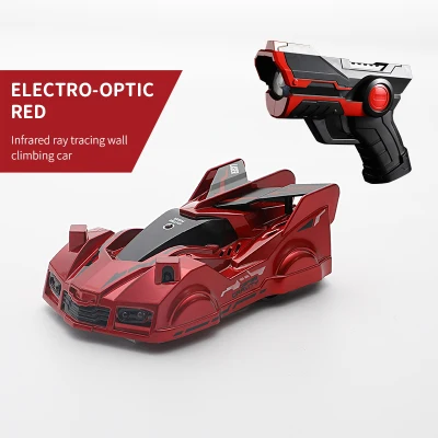 New Arrival Infrared Laser Guided Remote Control Wall Climbing Car Toy RC Cars Toy for Children Wall Climbing Car