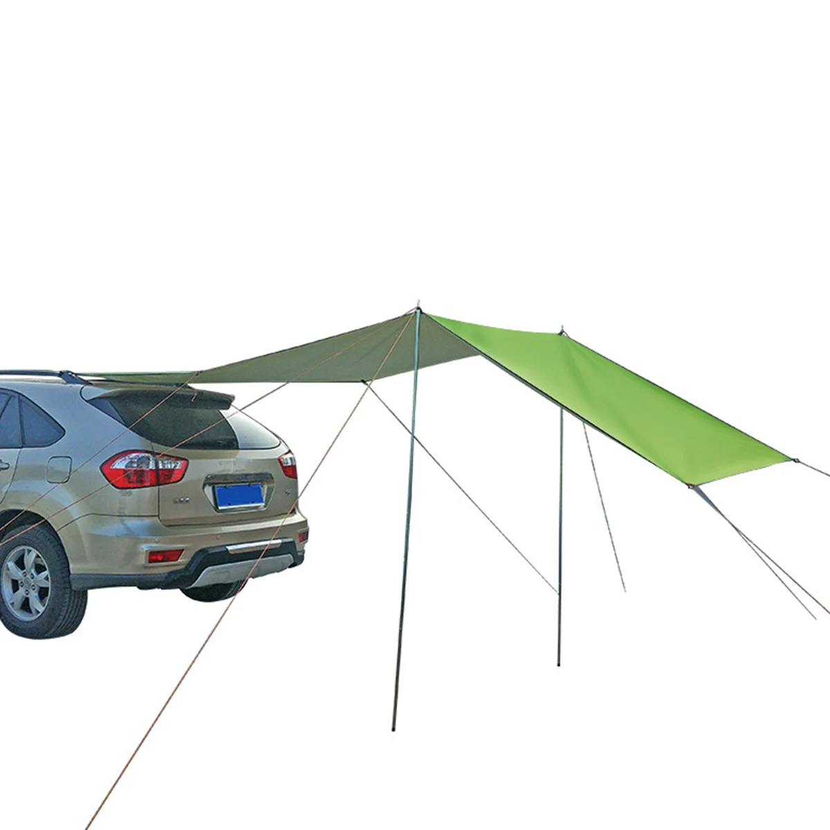 
Car side or behind Shade Tent Awning Waterproof UV Portable Camping Tent Automobile Rooftop Rain Canopy 