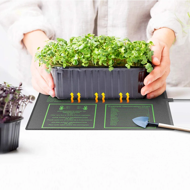 Brand New Terrarium Large Warmer Turtle Germination Factory Seedling Heat Mat Temperature Alternative Seed Heating Pad