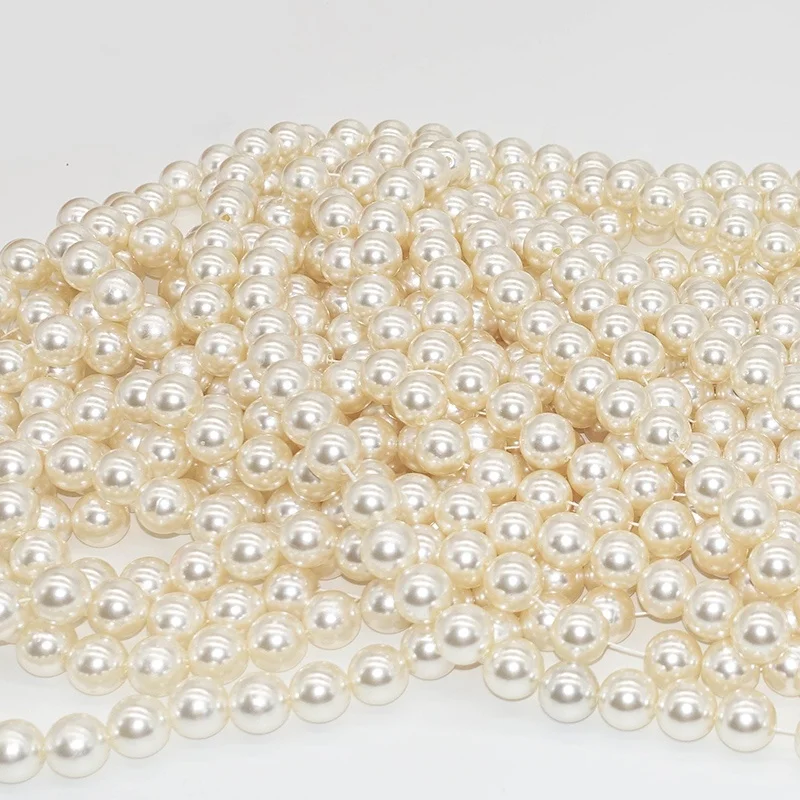 Factory Price Full Round Loose 16mm ABS Pearl Plastic Pearls In Bulk