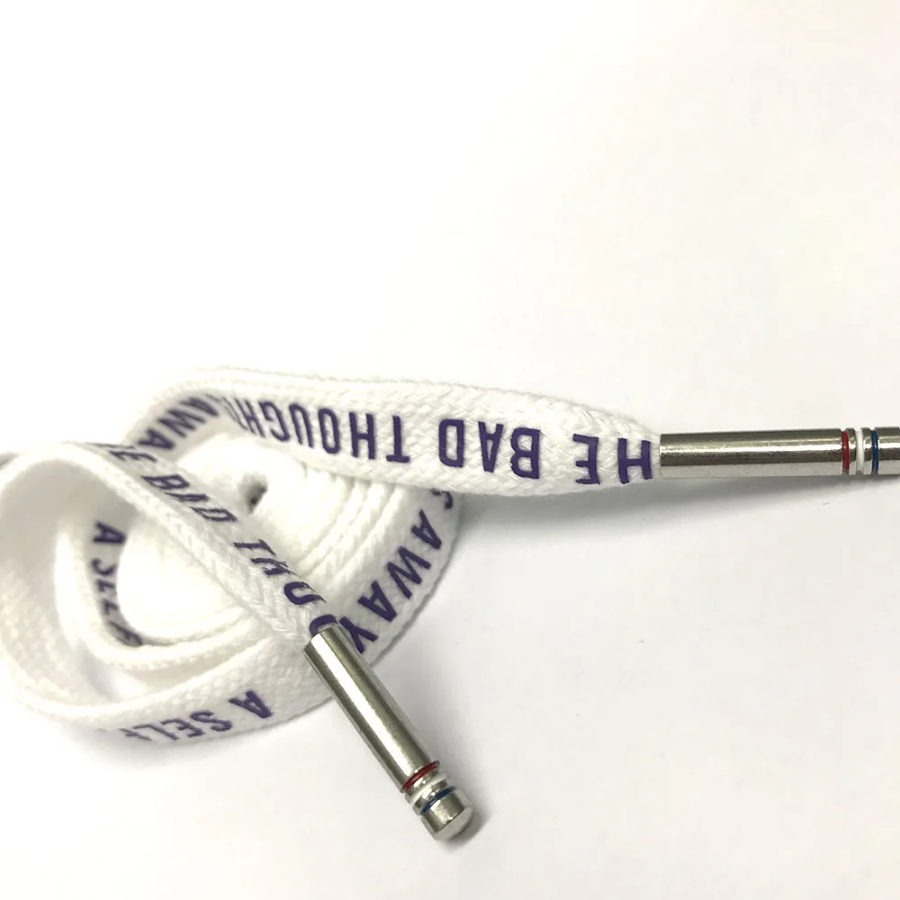 Wholesale bulk printed drawstring cords for hoodie draw strings