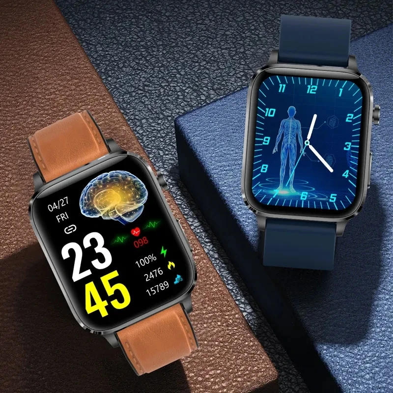 Drop Shipping 2023 F100 Smartwatch IP68 Waterproof Health Men Women Heart Rate Monitor Smart Watches With Body Temperature