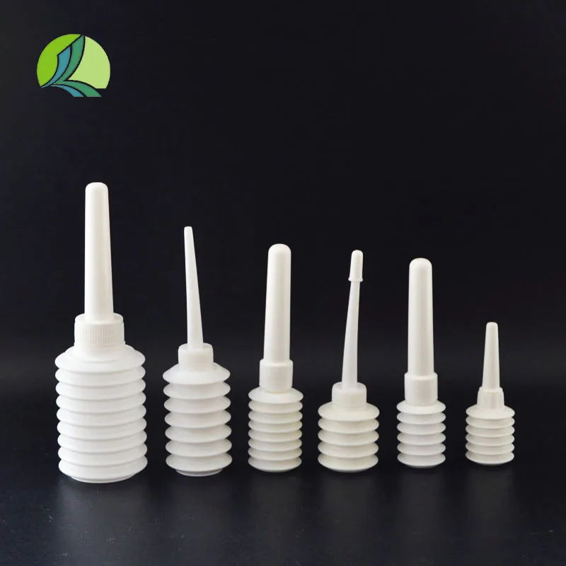 200ml 60ml 50ml 20ml 10ml 5ml Plastic washer bottle white light-proof disposable squeeze gynecological spring bottle