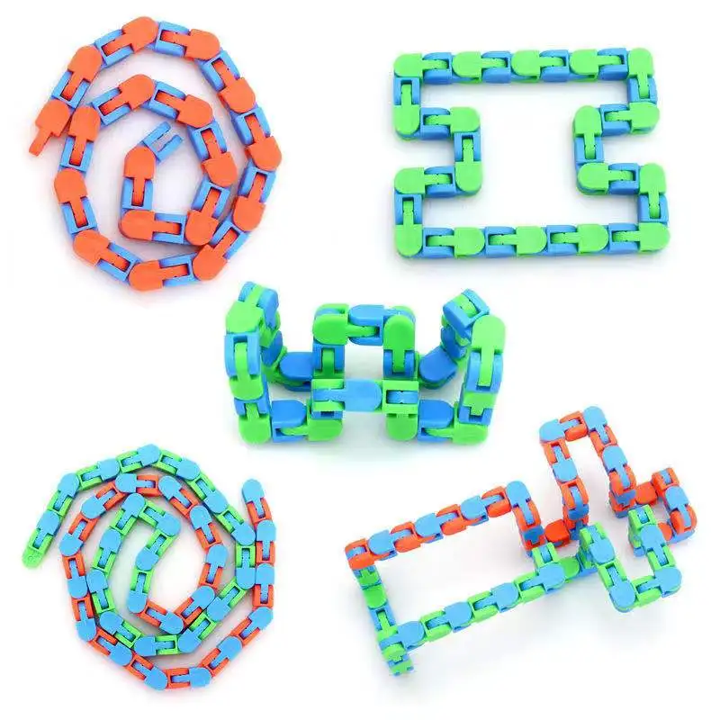  low price track decompression toys snake sensory wacky fidget