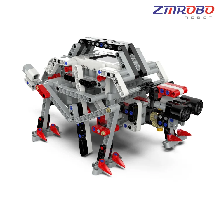 2024 New ZMROBO Robot Kit Intelligence Storm and Creative Expansion Supplement Parts Build  Cube Robot Set STEM Coding Education