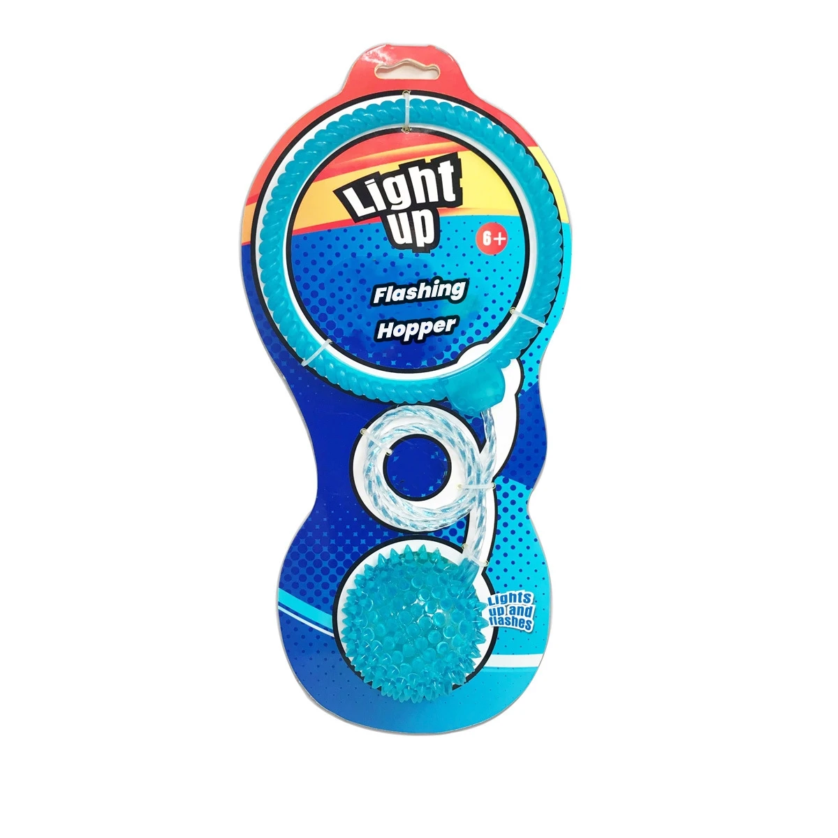 LIGHT UP LED FLASHING HOPPER CIRCLE BOUNCE GAME FUNNY JUMPING SPORT GAME FOOT HULA  HOOP JUMP JUGGLING GAME FOR KIDS