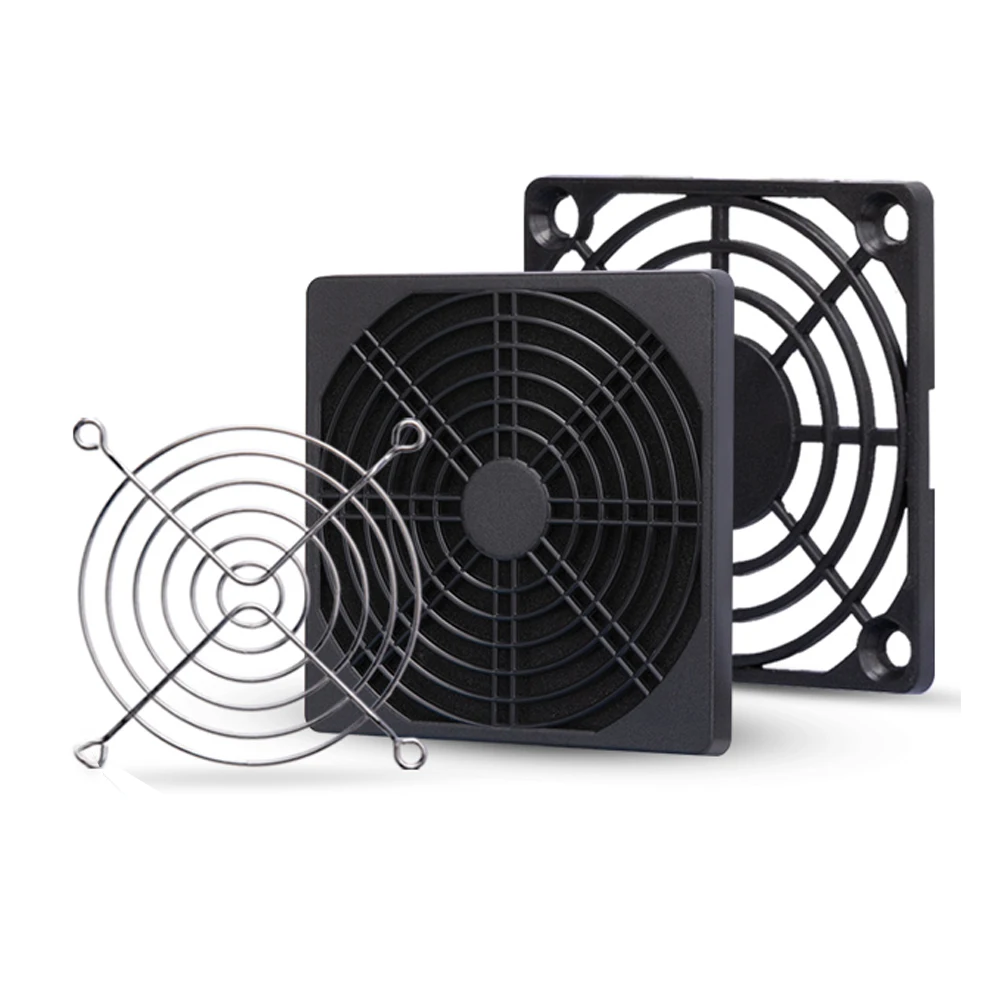 Axial Fan Plastic Mesh Cover Metal Protective Protection Mesh Cover Iron Mesh 12 Cm Cooling Fan