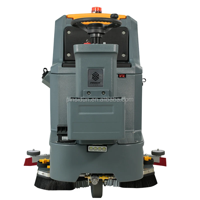 PSD-XJ660 Industrial Battery-Operated Ride-On Electric Floor Washing Machine Floor Cleaning Scrubber