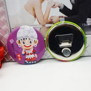 New Products Tinplate Oval Shape Bottle Opener/ Beer Opener