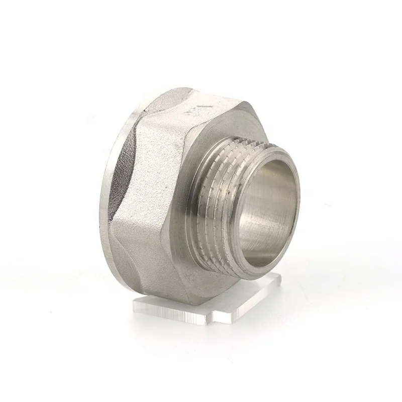 Customized good quality brass inner wire thickened pipe hoop hexagonal tube exagonal extension