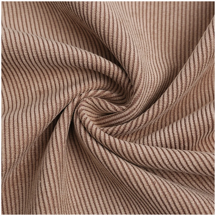 Customized 11 Wales 100% Cotton 280GSM Corduroy Fabric Instock For Hat Coat Shirt Dress Trousers Jacket Garment