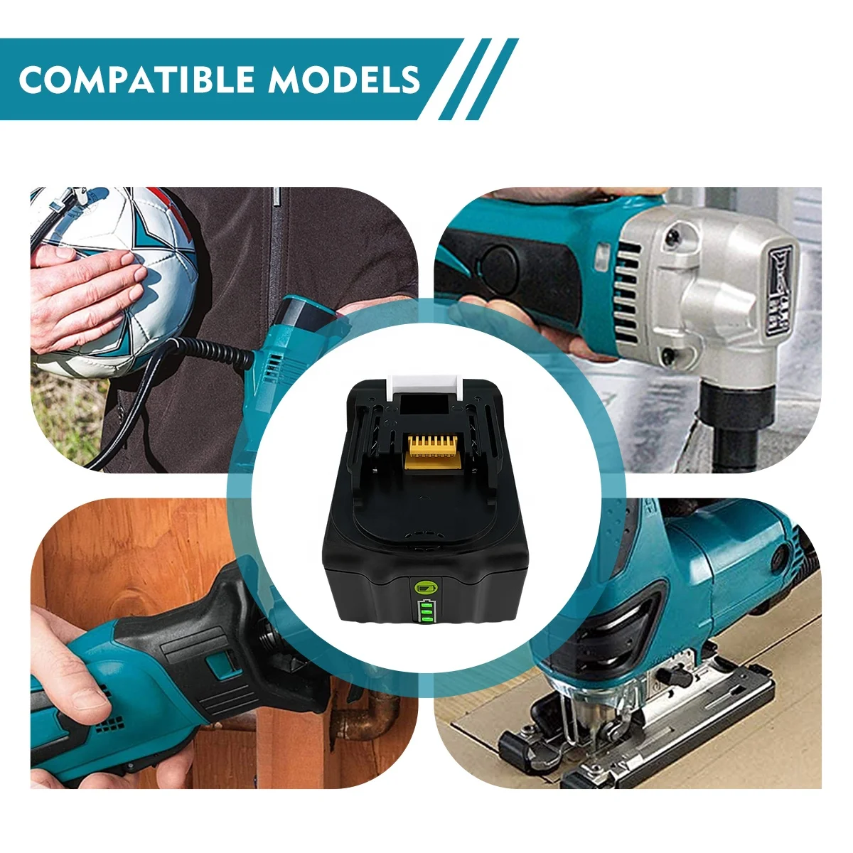 Best Sale Replica Makita Battery BL1860 BL1850 Lithium ion Bl1830 Batterie for Makita 18v LXT Battery 4.0Ah with BMS