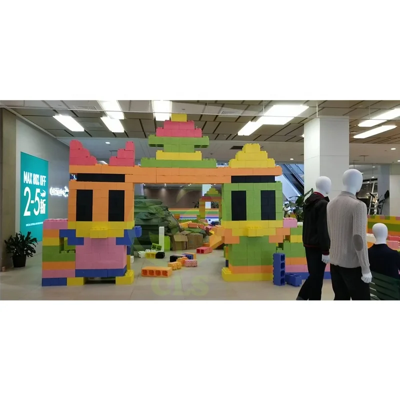 Customization EPP Form Blocks Kids Educational Toy soft Indoor Playground Small Indoor playhouse