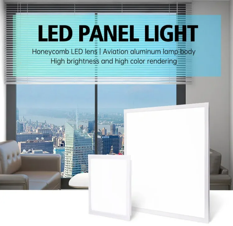 Selectable 2x2 2x4 led panel light 30x30 60x60 90x90 cm led flat panel light 36W 42W led light panel ceiling