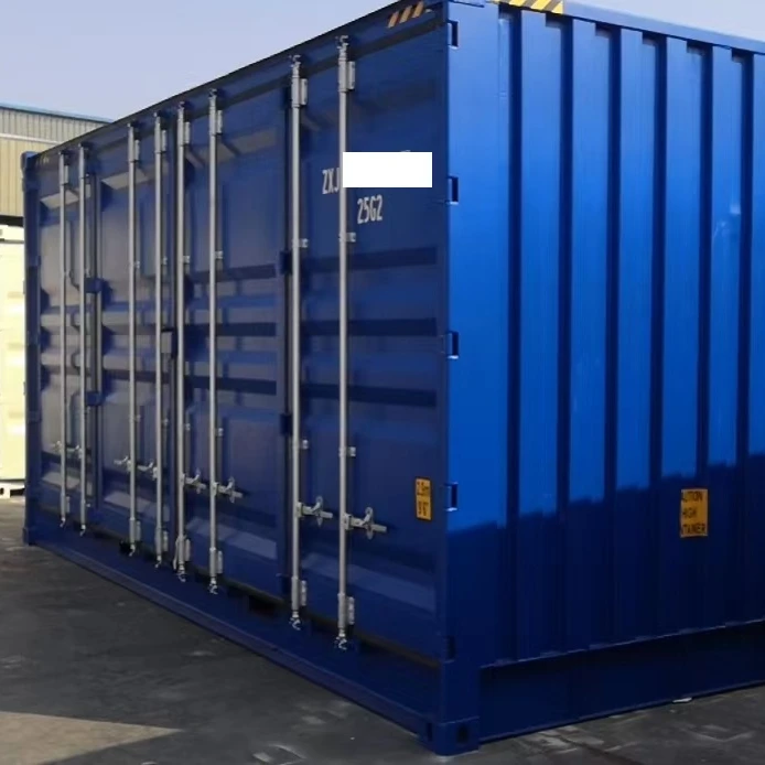 20HCOS open side Standard oversea cargo shipping and transit dry container