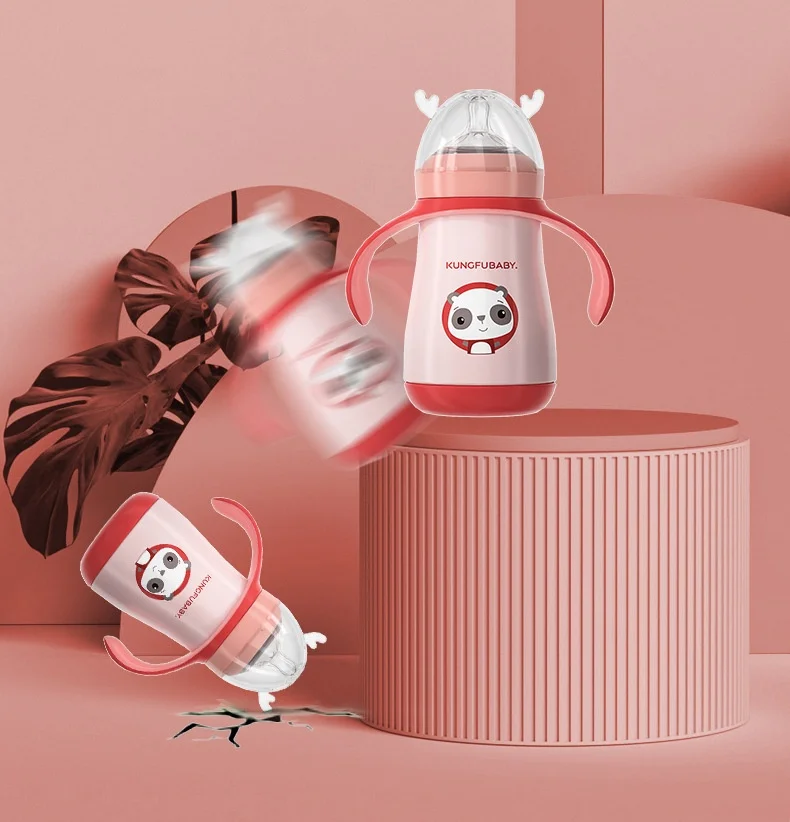 2023 New baby 260ml/330ml four in one baby supplies thermos baby health and safety thermos