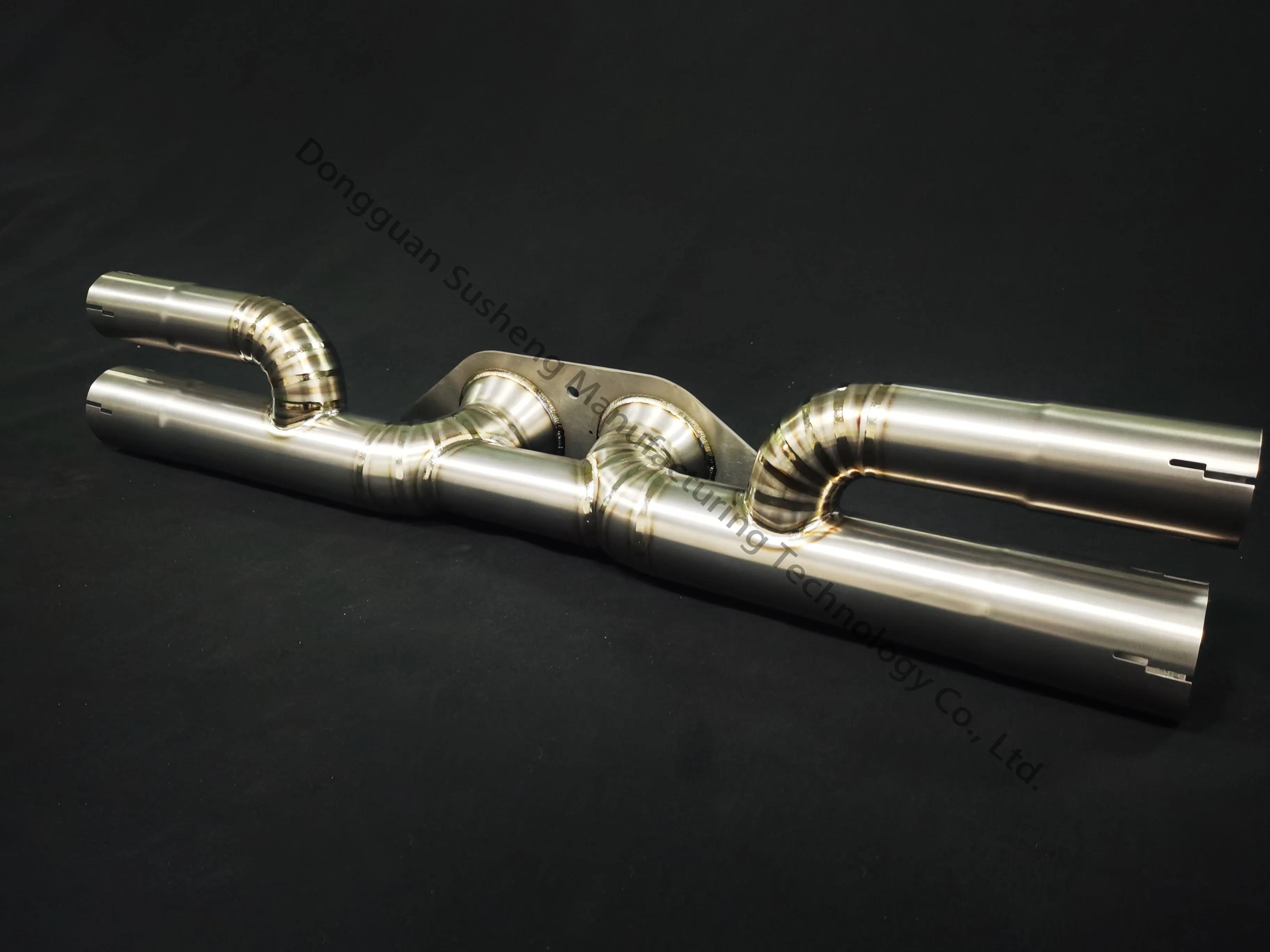 car exhaust system for Porsche 991 GT3 GT3RS Muffler Bypass Exhaust Section